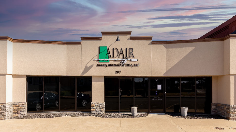 Adair County Abstract & Title